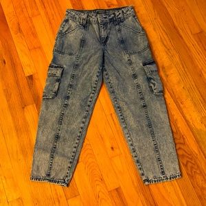 Wild Fable cargo tapered jeans size 6